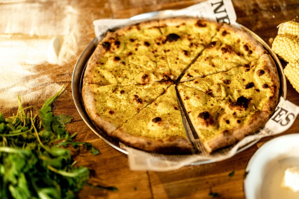 musstry Garlic Cheese Pizza