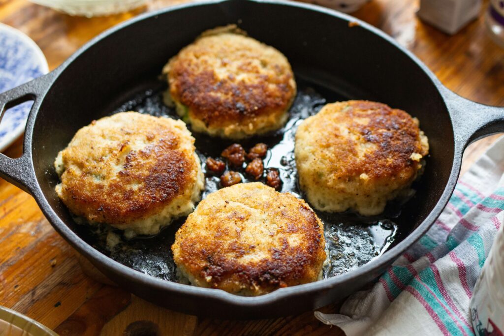 Crispy Salmon Patties