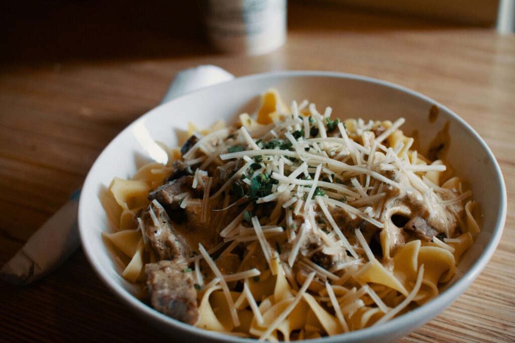 Beef Stroganoff