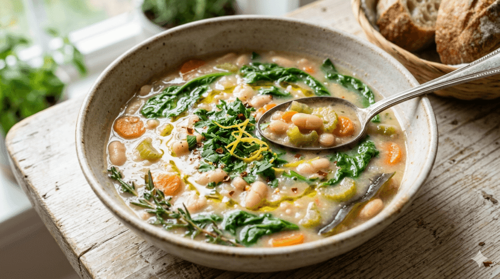 Vegan White Bean Soup
