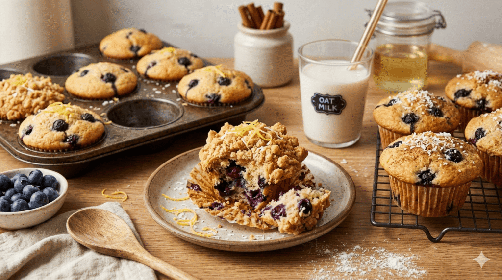 Vegan Blueberry Cake